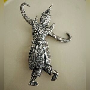 Vintage SIAM SILVER Brooch